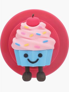 Cute Cupcake PopSocket Phone Grip - Pink & Blue